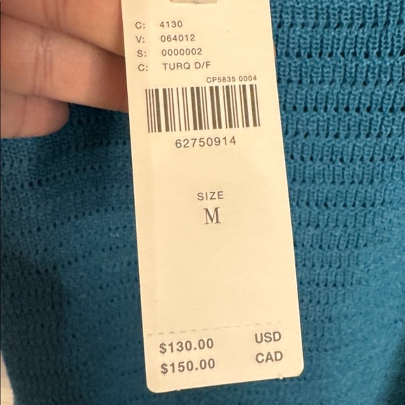 NWT Anthropologie Ruffled Pointelle Mini Dress - Picture 9 of 10